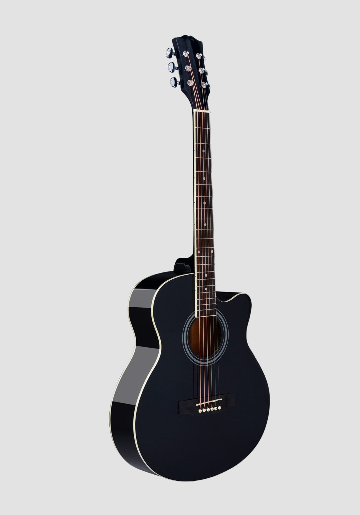 40-inch Basswood Beginner Acoustic Guitar - Image 3