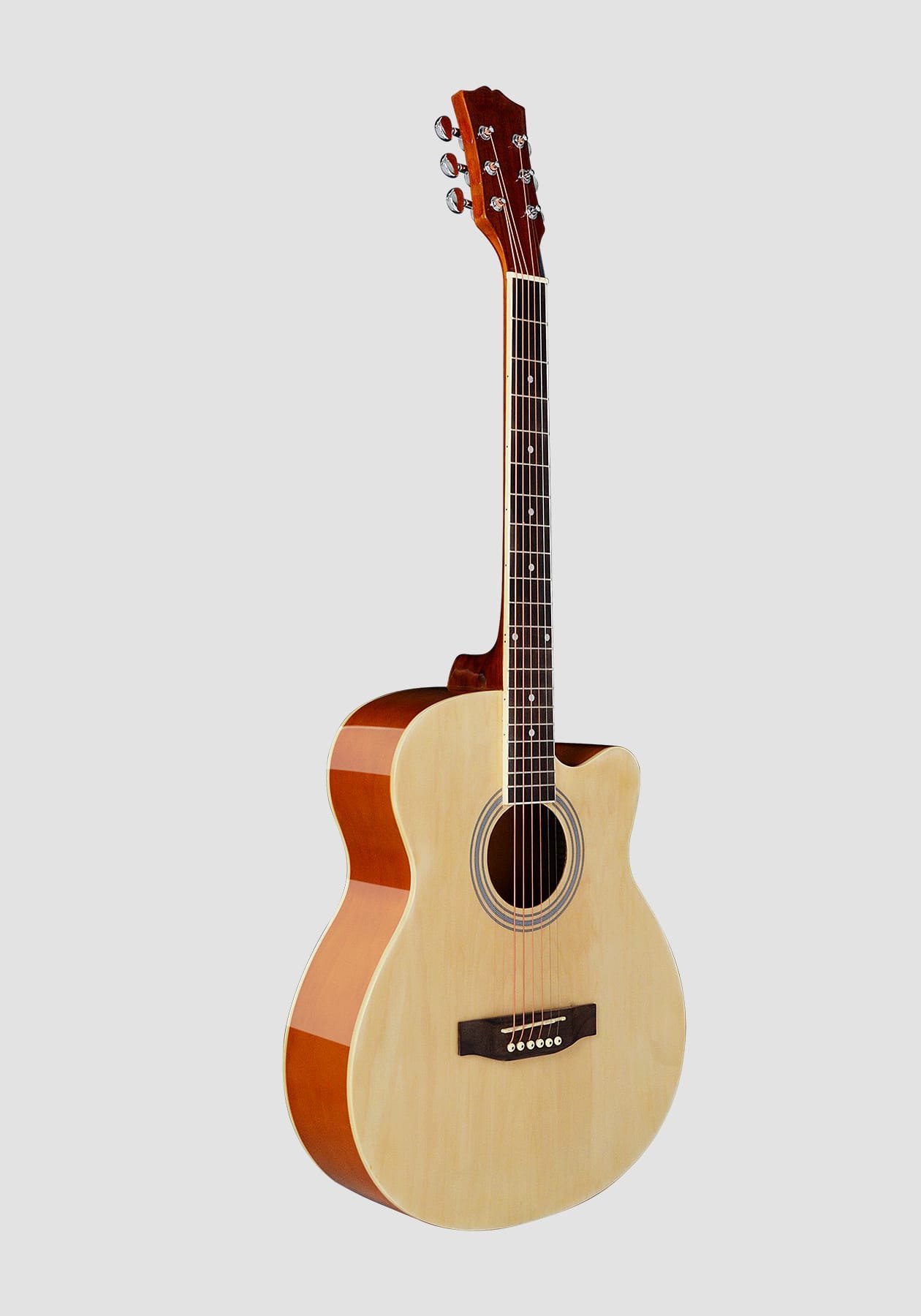 40-inch Basswood Beginner Acoustic Guitar - Image 7