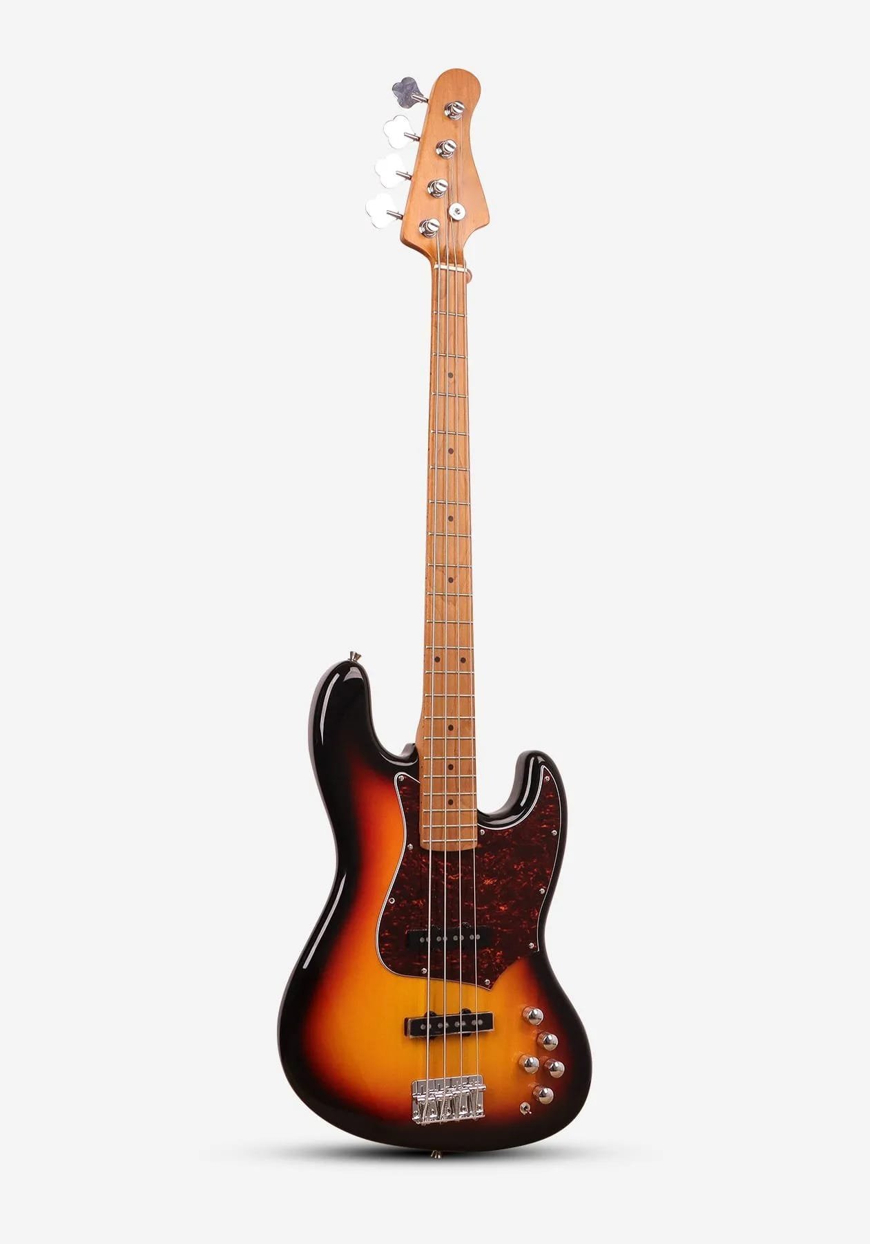 Four-string electric bass model for an OEM specification project