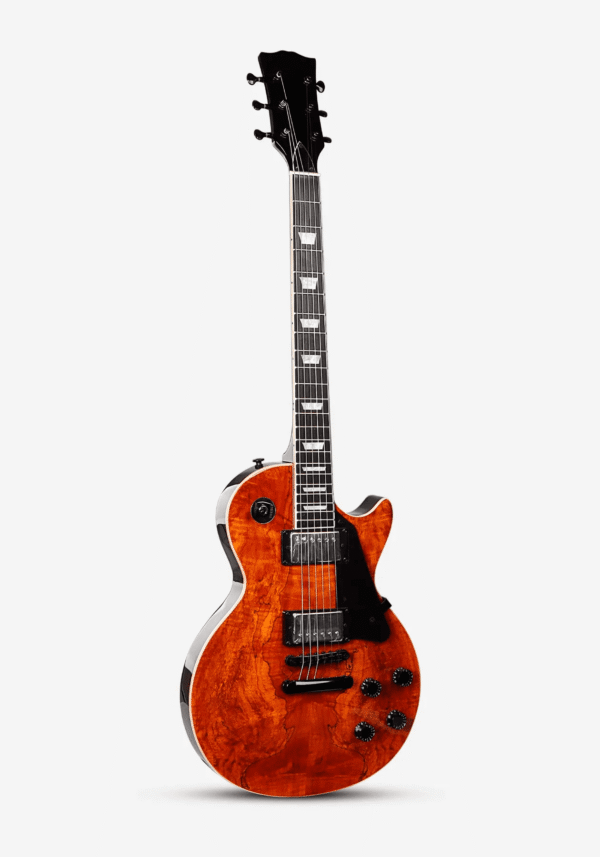 Electric Guitar with Double Double Pickups, Grade A Deadwood, 22 Frets